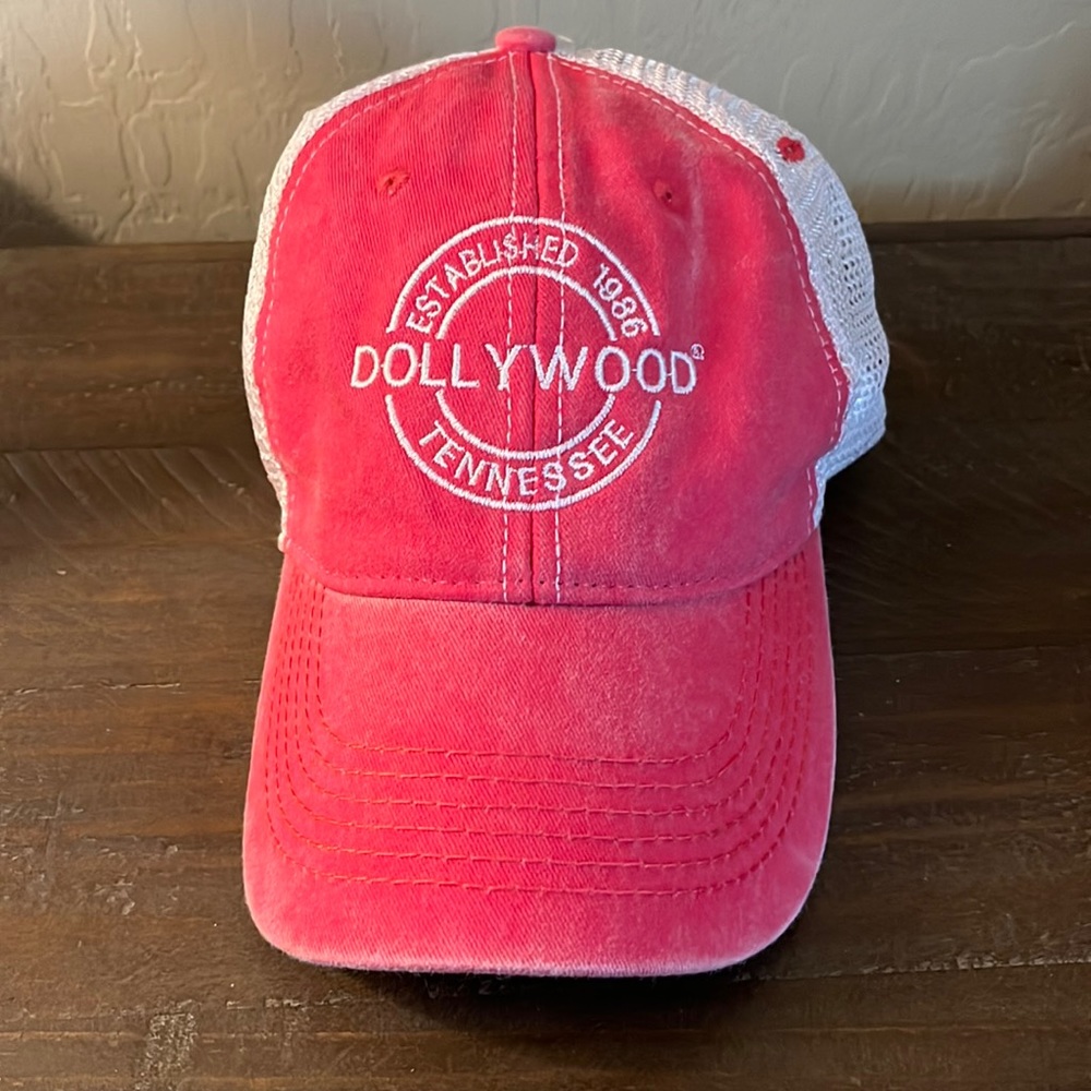 Dollywood TN pink trucker hat